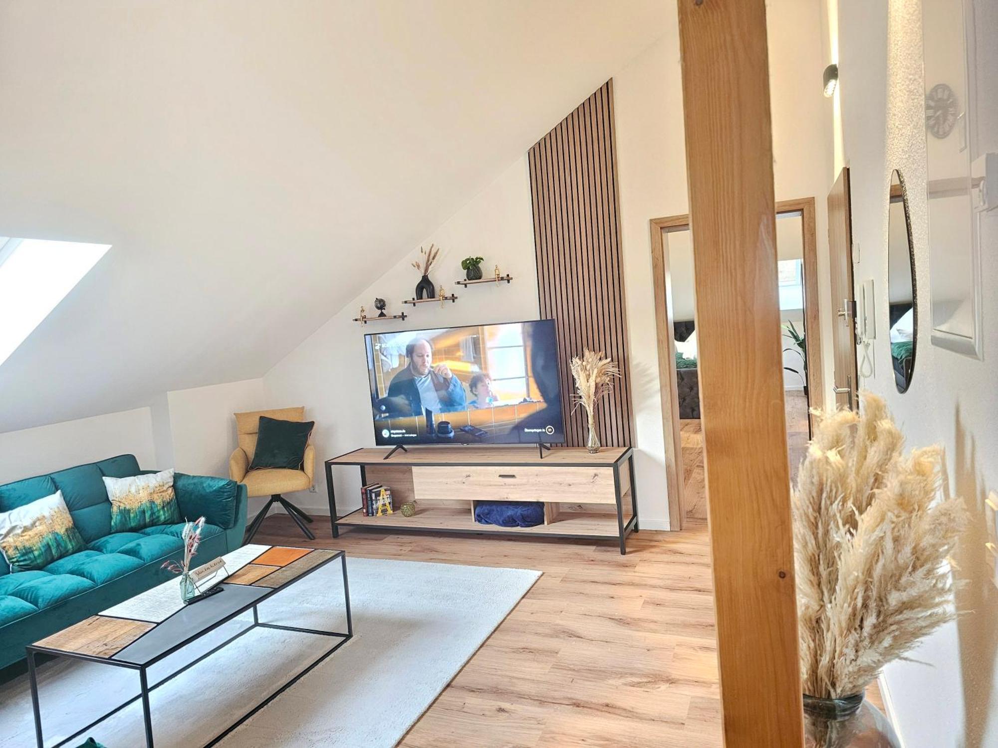 Design-Penthouse I 90Qm I Europapark 20 Min I Boxspring I Nespresso I Parking Apartment Lahr  Exterior photo
